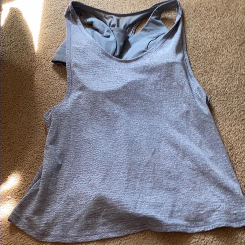 Lulu lemon tank top with built in bra